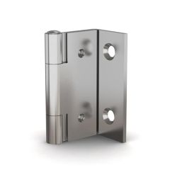 SMALL ANGLE HINGE 38 X 17 - CHROMIUM-PLATED BRASS