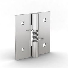 SPRING HINGE - CLOSING -50 X 50 X 20/10 - St.St.3