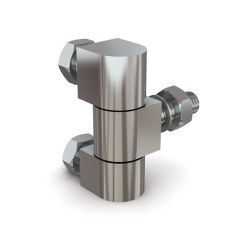 SCREW-TYPE HINGE 49 X 33      X 16 - GALVANIZED STEEL