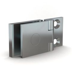 MIRROR HINGE - BLACK          BRASS