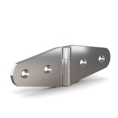 HINGE  30 X 98.5 X 30/10      - CHROME PLATED BRASS