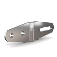 HINGE  30 X 98.5 X 30/10      - CHROME PLATED BRASS