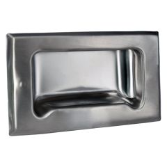 Flush handle 120 x 62 st/st 304, Satin