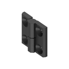 180 Deg, hinge z/d black      LH Version