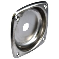 Stainless 'T' pan only, No centre hole