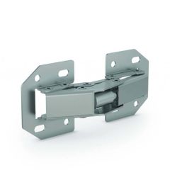 Spring Loaded Concealed Hinge, Steel, Nickel Plated