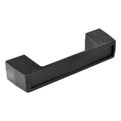 Rear Mounting Grab Handle, Black, ABS Plastic.