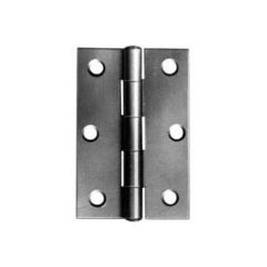 Butt Hinge, Mild Steel, Zinc Plated.