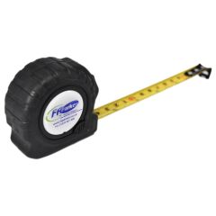 Tape measure 3 metres, black , c/w FAP logo