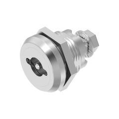 3mm D/bit lock, 303 stainless steel, LH version, without dust cap