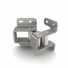 Concealed hinge - 90° opening 316L stainless steel