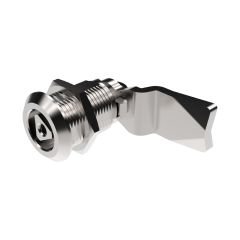 8mm Hex - 3mm Pin Lock, chrome H=32,IP65