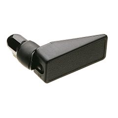 Swell Latch, Plastic Flush Assy Blk