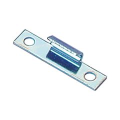 Catch Plate for Toggle Latch Mild Steel Zinc Plate Passivate (Silver Blue)