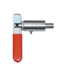 Spring Loaded Lock Bolt - 228 Series, Weld-On - ø19mm Bolt, Bright Zinc Plated Steel