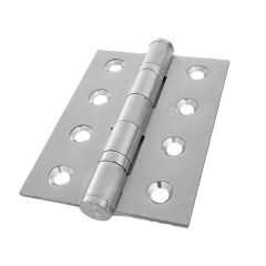 GRADE 13 BALL BEARING HINGE 102MMx76MMx3MM ST/ST SATIN FINISH HOLE INLINE
SOLD IN PAIRS