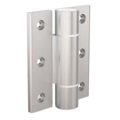 Spring Hinge, 3.80 NM, Aluminium Profile, Clear Anodised