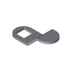 Cam, Steel, zinc plated,9.5mm offset,31,80mm long