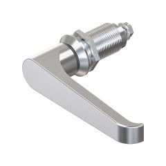 L handle, non locking, chrome plated, IP 65, housing GH=40mm