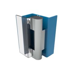 External hinge, brass,180 degree, chrome plated