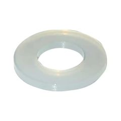 Washer natural polymide (PA66) OD=30mm, ID=21mm, 3mm thickness