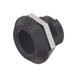 Housing 32mm with Nut Polyamide Black