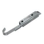 Spring lock with finger pull zinc plated