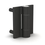 FRICTION HINGE  65 X 55 -BLACK ANODISED Al.